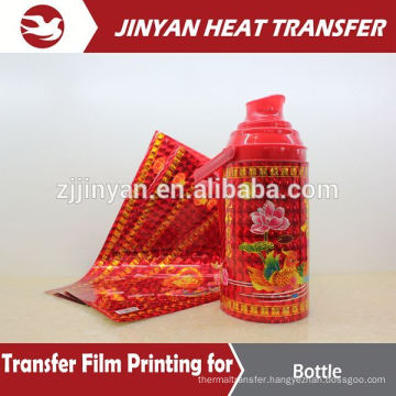 heat transfer printing film for water bottle